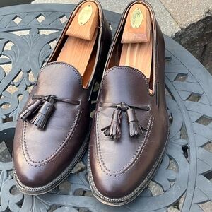 ALDEN Brown Tassel Loafers  Last Goodyear Welt Men's Sz 11 B/D